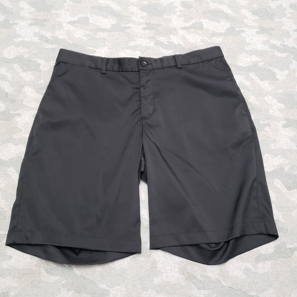 Nike Shorts Mens 36 Black Dri-Fit Pockets Bermuda Casueal‎ Golf